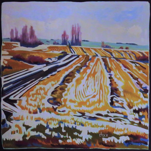 Winter Fields II, Near Aberdeen, SK 
30 x 30  $1900